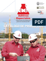 Catalogo Aditivos Especiales Sac 2020