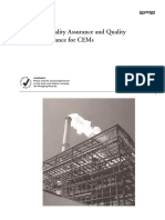 Advanced Quality Assurance and Quality Control Guidance For CEMs PDF