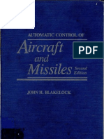 Automatic Control of Aircraft &amp Missile Blake Lock)