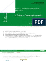 Esfuerzo Cortante Promedio PDF