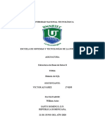 Ensayo de Estrutura DE BASE DE DATOS 2