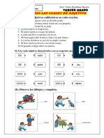 Repasamos Las Clases de Adjetivo