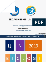 BEDAH KISI-KISI 2019 - Ciri Makhluk Hidup Dan Perannya (Autosaved)