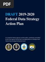 Draft: 2019-2020 Federal Data Strategy Action Plan