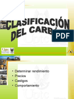 Clasificación de Carbones