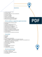 Servicios Públicos y Domésticos