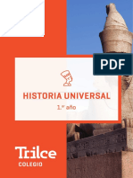 Historia Universal: evolución, civilizaciones y culturas antiguas