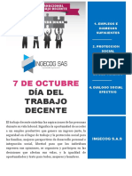 7 de Octubre - DIA DEL TRABAJO DECENTE