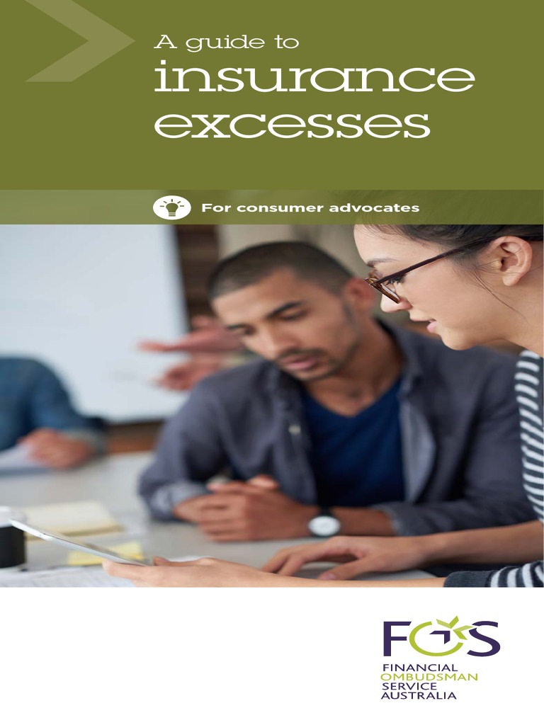 A Guide To Insurance Excesses | PDF | Insurance | Government