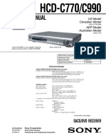 HCD-C770/C990 Service Manual
