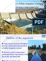 Making India's Public Irrigation Viable