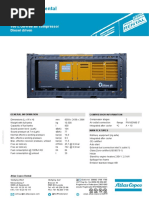 Atlas Copco Rental: 100% Oll-Free Air Compressor Diesel Driven