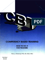 CBT HOW TO DO IT - FOR TRAINERS