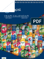 Pepsi Calendar 1432H 2011G