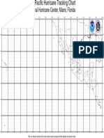 East Pacific Hurricane Tracking Chart from National Hurricane Center