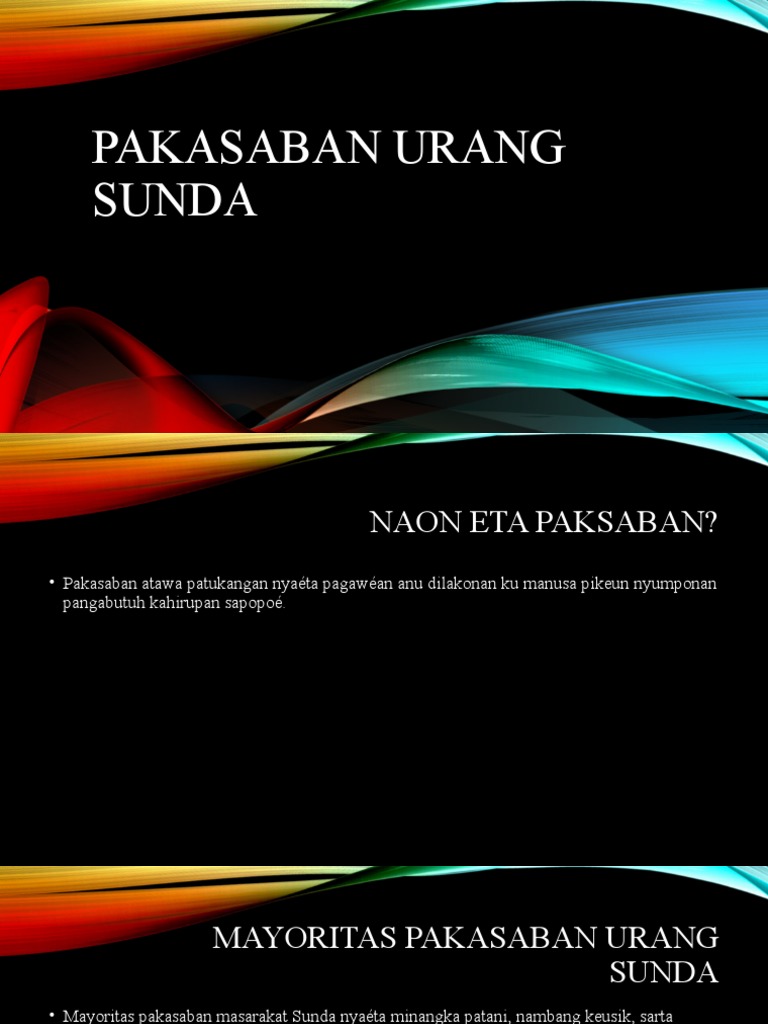 Pakasaban Urang Sunda