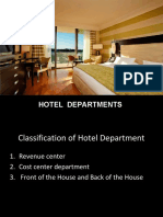 Hotel Departments