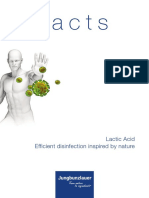 Facts: Lactic Acid Efficient Disinfection Inspired by Nature