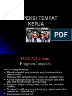 INSPEKSI TEMPAT KERJA