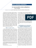 EEG Criteria For Nonconvulsive Status Epilepticus: Full-Length Original Research