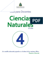 4° Guía Del Docente CCNN PDF
