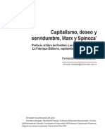 Prefacio Del Capitalismo Deseo y Servidumbre de Marx A Spinoza PDF