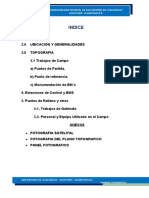 Informe Topografico