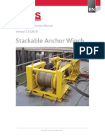 Stackable Anchor Winch: Operation and Service Manual Version 2.0 (2013)