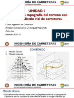 Tema 1 - Ingeniería de Carreteras UDH PDF