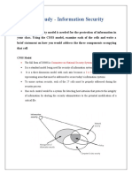 Case Study - Information Security: CNSS Model