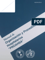 Manual de Organizacion y Procedimientos Hospitalarios