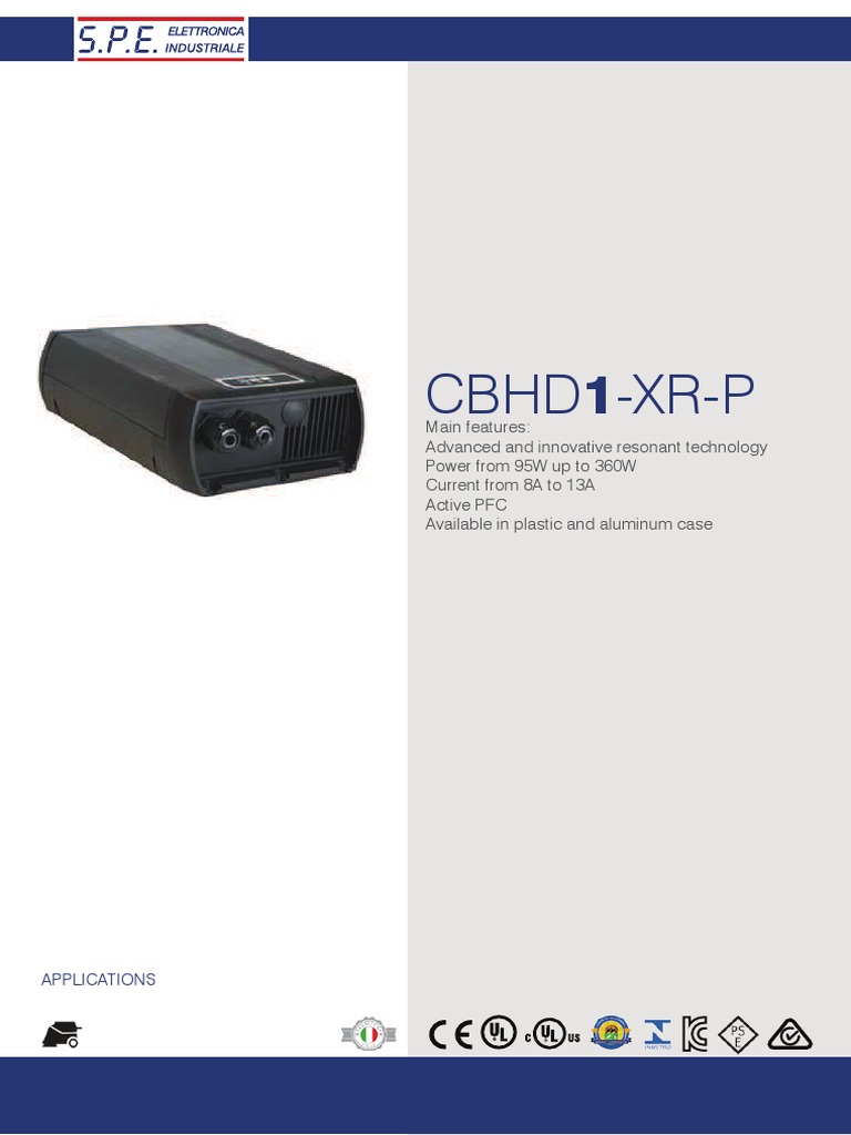 CBHD1-XR-P Power Supply Overview | PDF