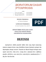 Aspek Laboratorium Dasar Leptospirosis