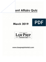 March MCQ 2019 PDF