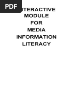 Interactive FOR Media Information Literacy