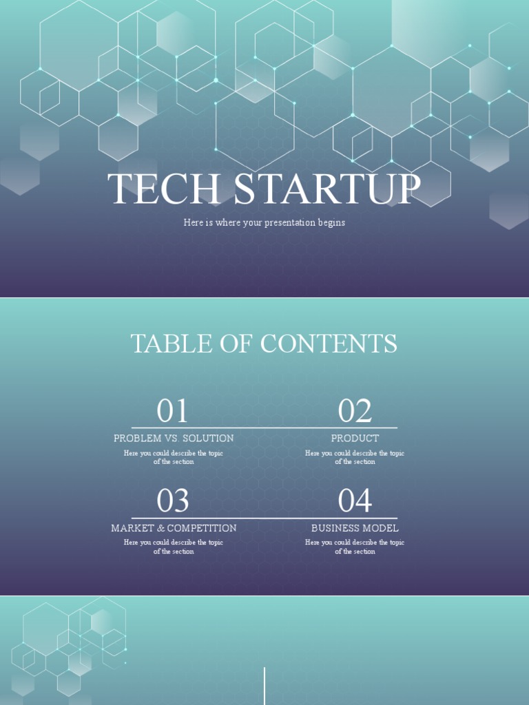Tech Startup by Slidesgo | PDF | Planets | Mercury (Planet)