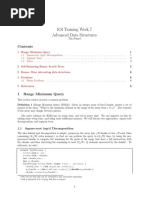 IOI Training Week 7 Advanced Data Structures: 1.1 Square-Root (SQRT) Decomposition