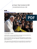FULL TEXT Pope Francis' Final Catechesis For 2015