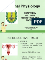 Maternal Physiology 25th OB Williams