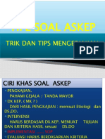 Strategi Mengerjakan Soal Askep