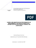 Proyecto Diseño e Imlantacion Mantenimiento y Balance de Cargas PDF