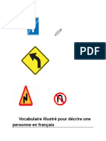 Vocabulaire Illustré Pour Décrire Une Personne en Français