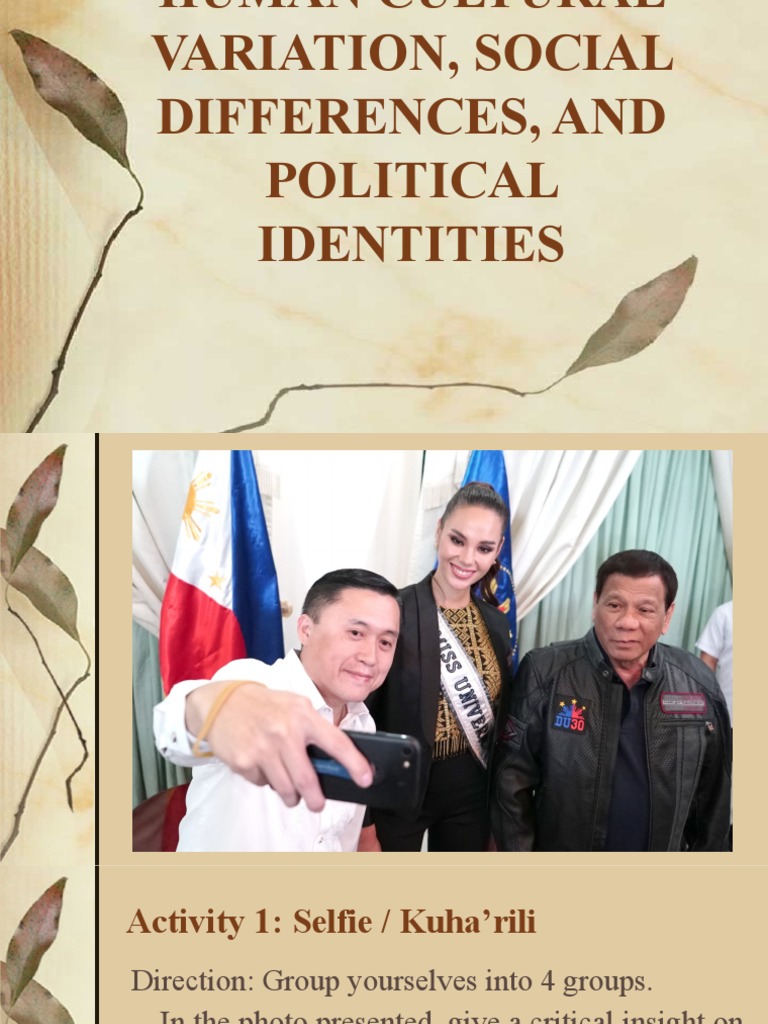 LEC 2 - (WEEK 2) Human Cultural Variation, Social Differences, and ...