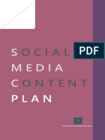 Social Media Content Plan 