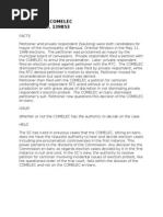 Download CASE DIGEST ON ELECTION LAW by marezaambat SN47066600 doc pdf