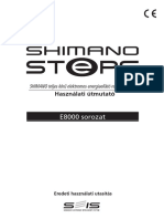 Shimano STEPS E8000 - Users Maunual - HUN