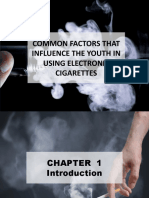 Why The Youth Uses Electronic Cigarettes