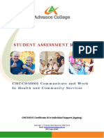 CHCCOM005 Student Assessment Booklet (ID 98950)