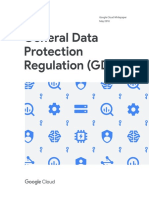 General Data Protection Regulation (GDPR) : Google Cloud Whitepaper May 2018