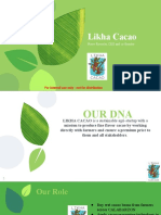 Likha Cacao: For Internal Use Only - Not For Distribution